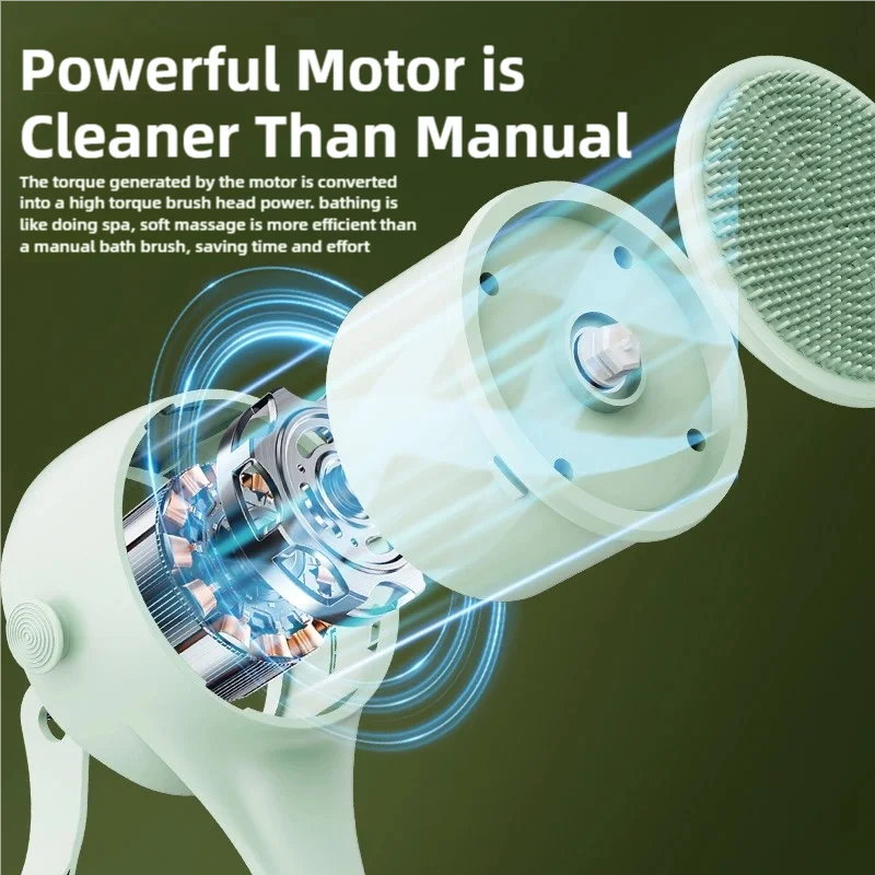 FreeeVoo™ HydroTouch Shower Brush