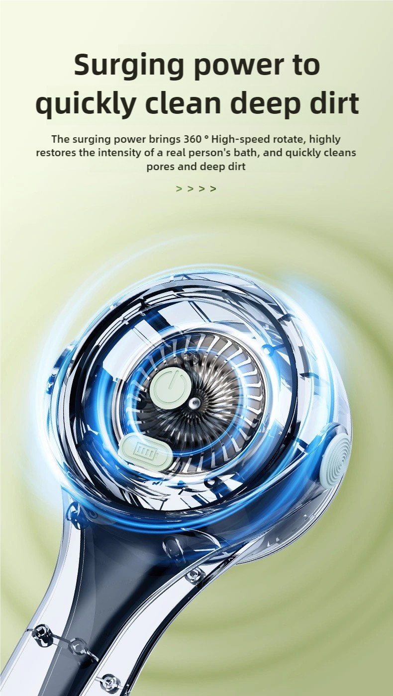 FreeeVoo™ HydroTouch Shower Brush