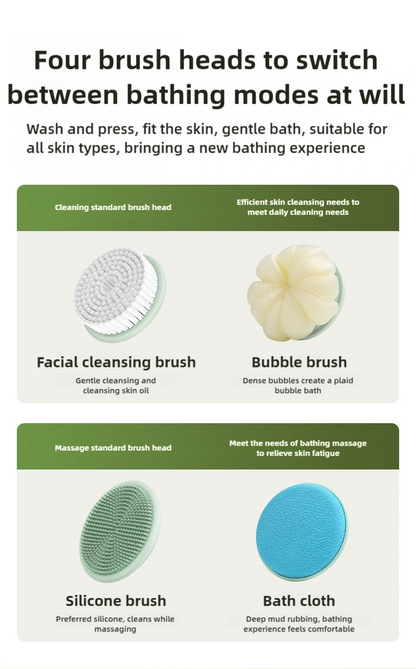 FreeeVoo™ HydroTouch Shower Brush