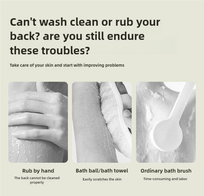 FreeeVoo™ HydroTouch Shower Brush